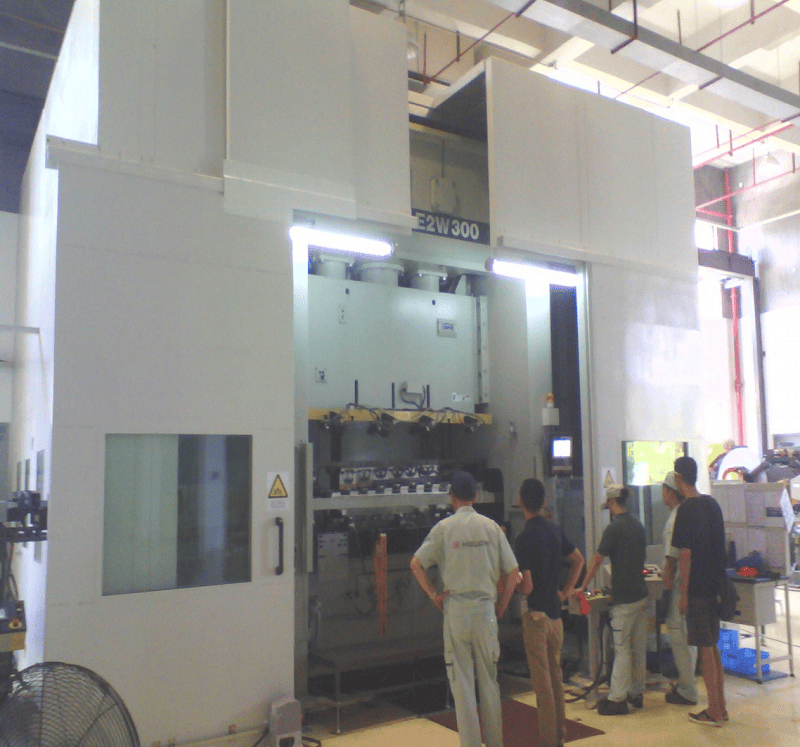 沖床聲音太大怎么解決？